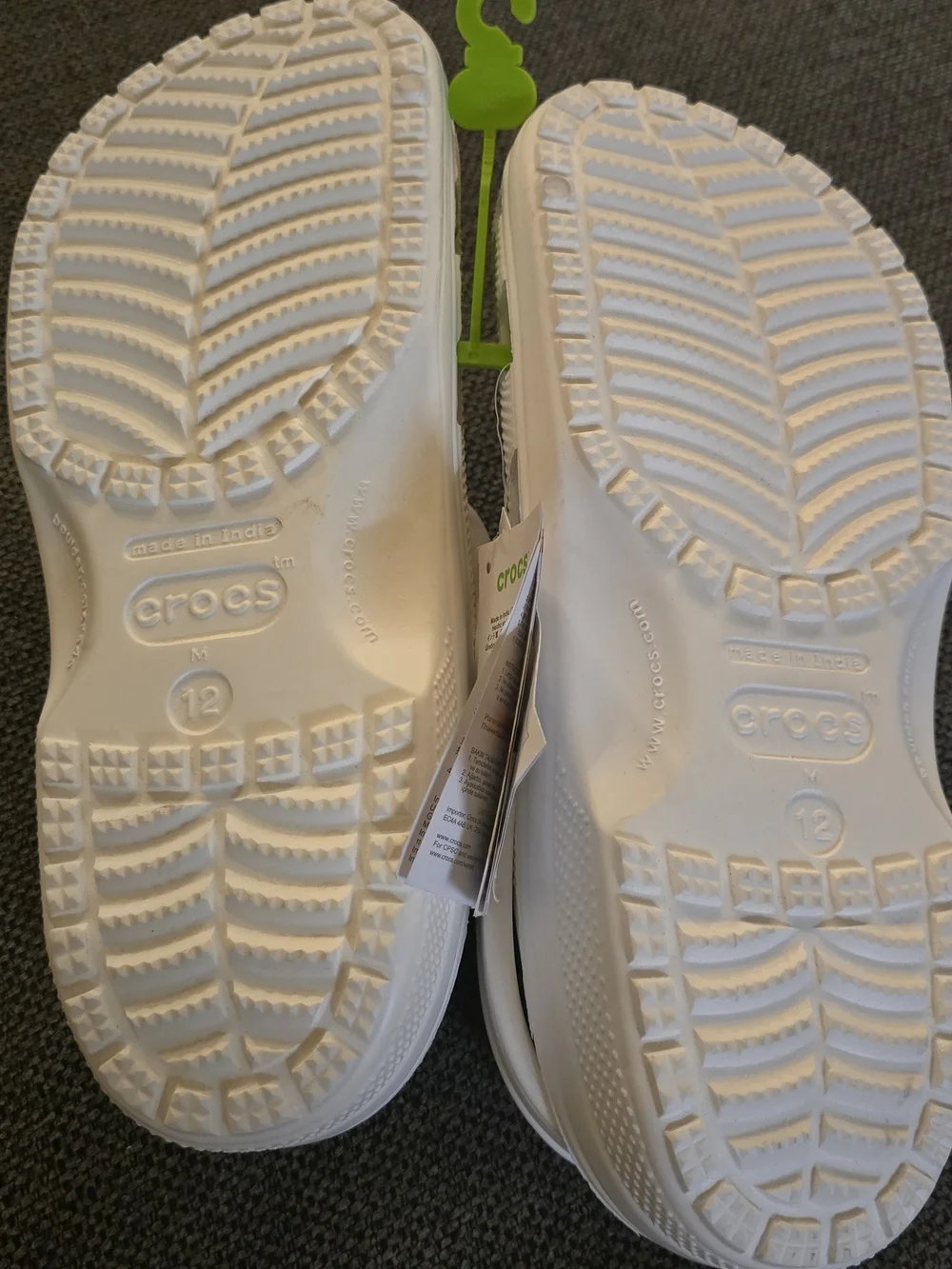 CROCS White Classic Unisex Clog